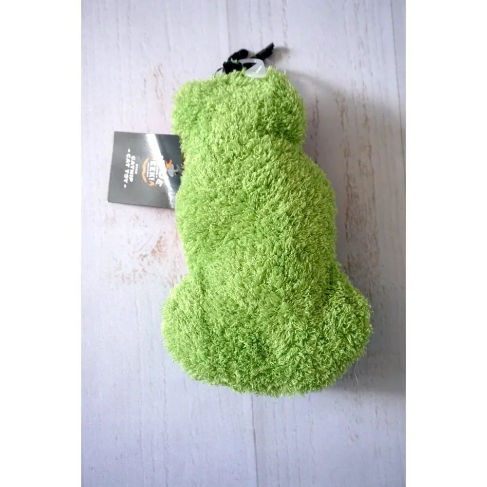 Hyde & EEK! Halloween Retro Stacked Pumpkins Kicker Plush Catnip Cat Toy